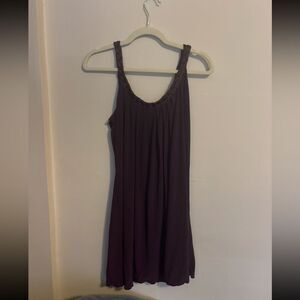 Chic Purple Mini Dress